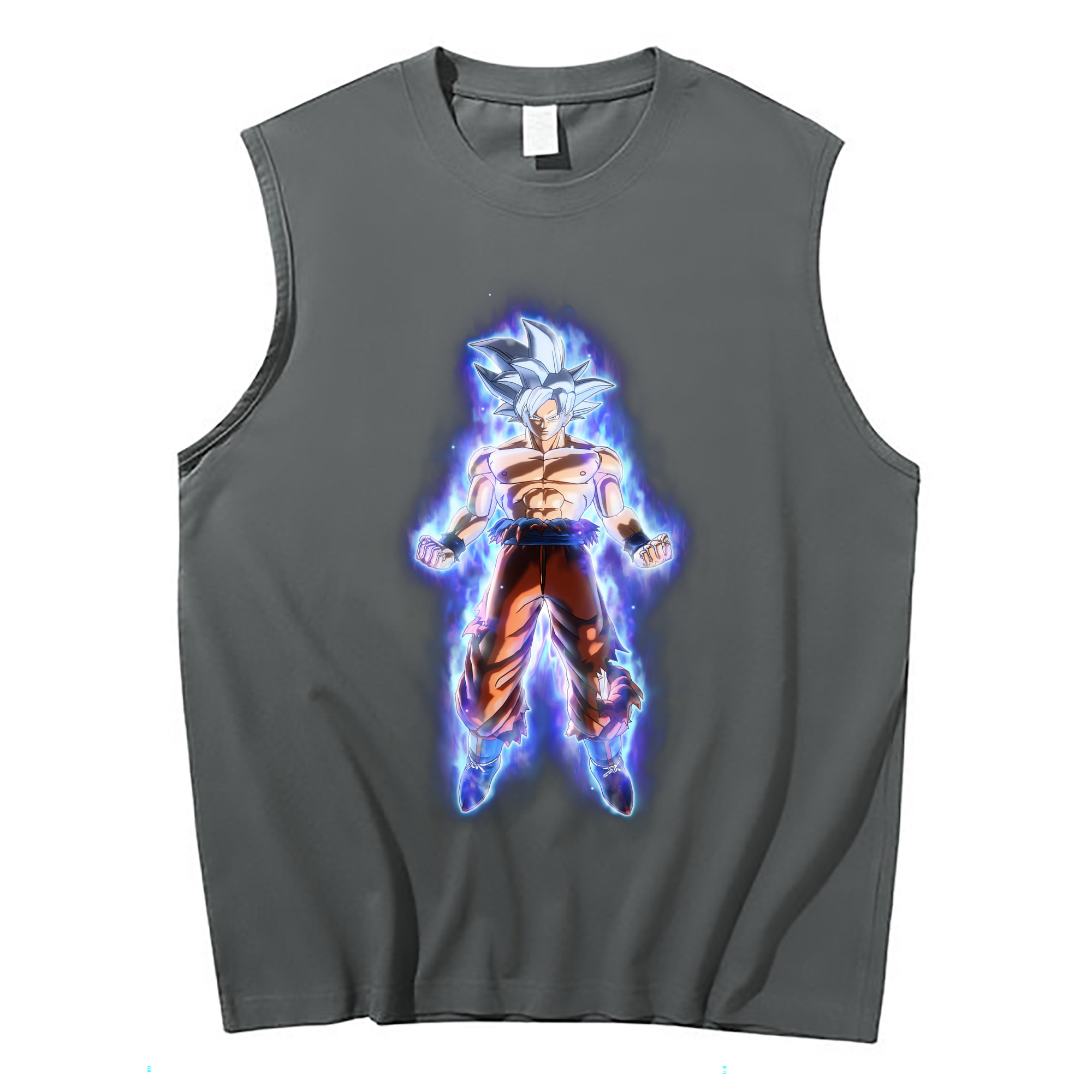 （画像用） ドラゴンボール 孫悟空（そん ごくう）Son Goku カカロット DRAGON BALL Kakarotto コットン100％タンクトップ（フロントプリント）
